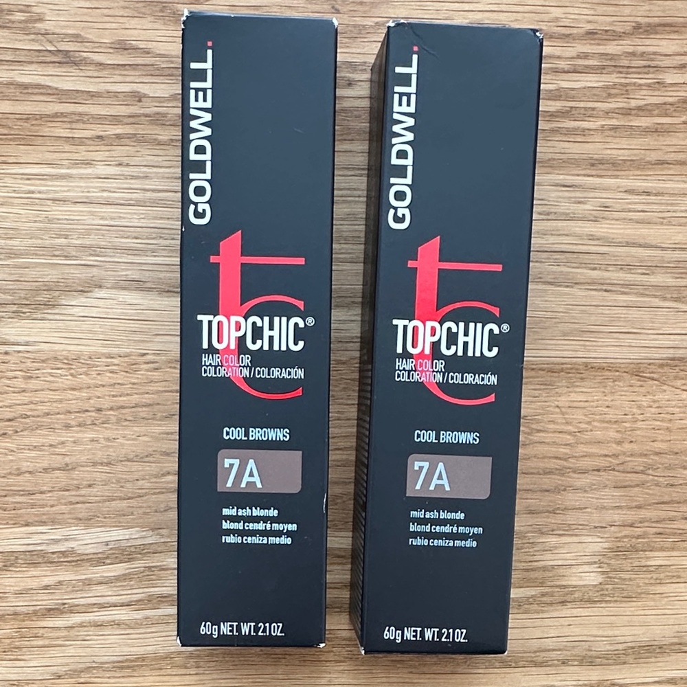 Dwell Topchic Hair Color 7A Cool Browns